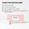COTTONDIARY Premium Cotton Pads (Plain Type, 200 pcs) Authentic 100% Cotton (1 Pack)